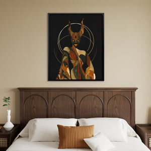 Oni's Sacred Halo - Luxury Wall Art