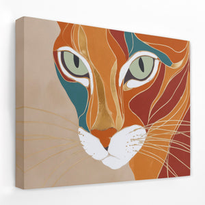 Orange Tabby - Luxury Wall Art