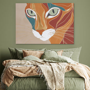 Orange Tabby - Luxury Wall Art