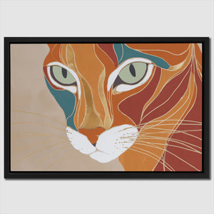 Orange Tabby - Luxury Wall Art