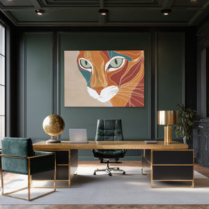 Orange Tabby - Luxury Wall Art