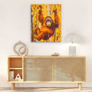 Orangutan’s Jungle Kingdom - Luxury Wall Art
