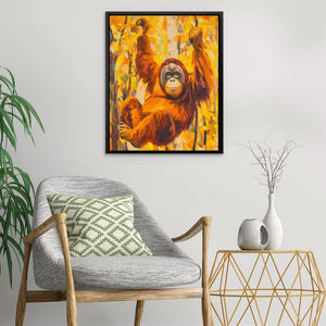 Orangutan’s Jungle Kingdom - Luxury Wall Art