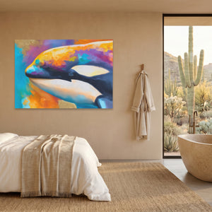 Orca Prismatic Portrait — Orca Prismatic Portrait Desert Home Land 98