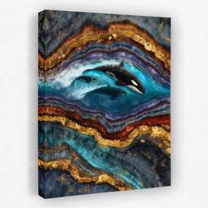 Orcas Stratified Hunt — Orcas Stratified Hunt Portrait Side View Mirror 362