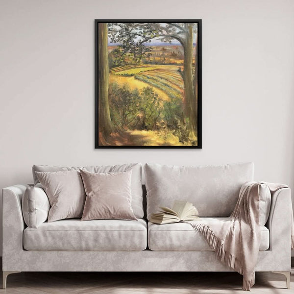 Oregon Vineyard in a room