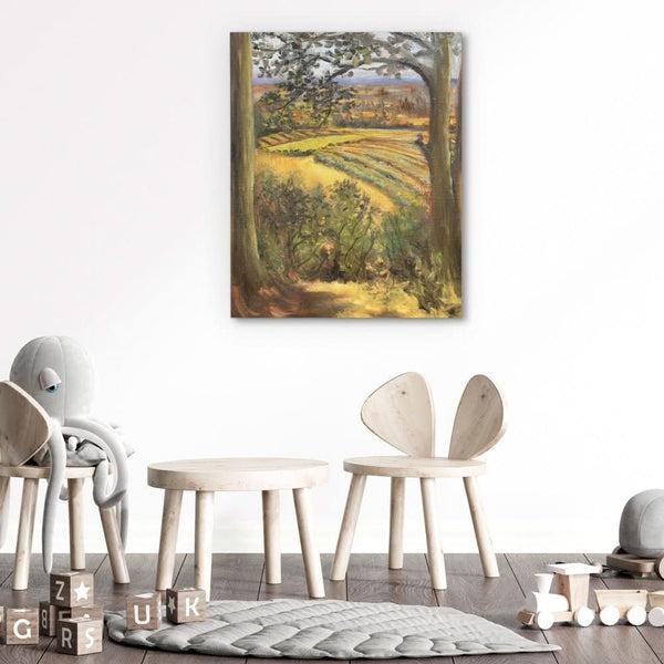 Oregon Vineyard in a room