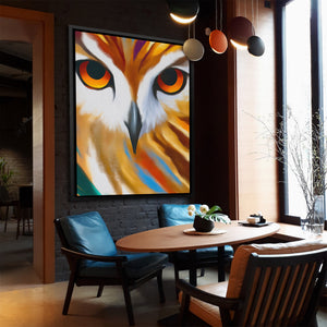 Owl Geometric Symmetrical — Owl Geometric Symmetrical Far Away Dining Room 89
