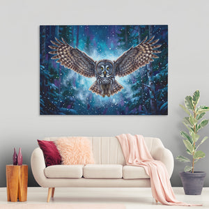 Owl Starry Night โ Owl Starry Night New Land Nice Living Room 196