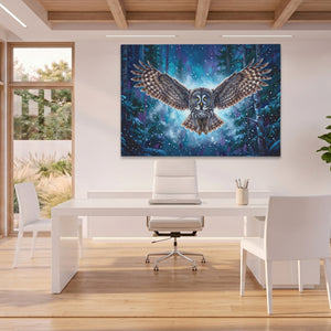 Owl Starry Night โ Owl Starry Night Beach House Office Land 20