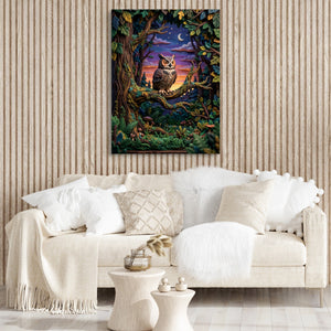 Owl Vigil - Luxury Wall Art