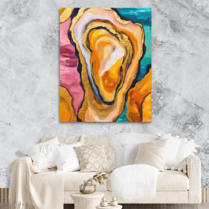 Oyster Dreamscape Gold — Oyster Dreamscape Gold Lux Couch Marble Walls 190