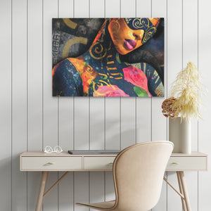 Painted Soul Portrait - Luxury Wall Art