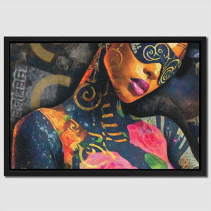 Painted Soul Portrait - Luxury Wall Art