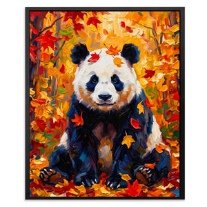 Panda Autumn Fun — Panda Autumn Fun Front Facing Portrait2 116