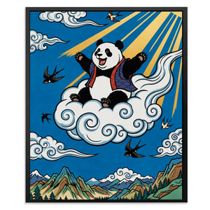 Panda Celestial Flight โ Panda Celestial Flight Front Facing Portrait2 22
