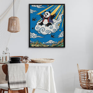 Panda Celestial Flight โ Panda Celestial Flight Dining Room Table 22