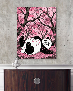 Panda Cherry Bloom โ panda cherry bloom psd light cement dark console 1port flush print