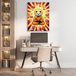 Panda Enlightened Radiance โ panda enlightened radiance sq beige office 1port flush print