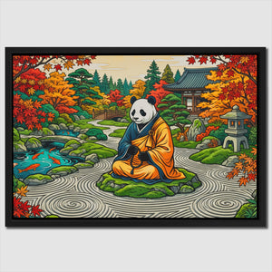Panda Meditation Garden — Panda Meditation Garden Close Up Landscape 103