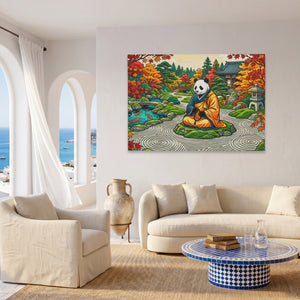 Panda Meditation Garden — Panda Meditation Garden Coast Living Room Land 125