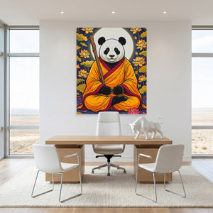 Panda Monk Meditation — Panda Monk Meditation White Bull Room Port 193