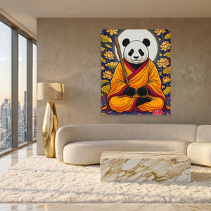 Panda Monk Meditation — Panda Monk Meditation White Gold Lux Port 214