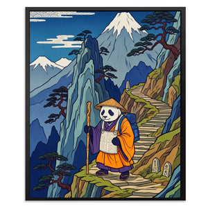 Panda Mountain Pilgrimage — Panda Mountain Pilgrimage Front Facing Portrait2 20