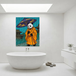 Panda Rainy Monk — Panda Rainy Monk Minimalist Bathroom Port 69