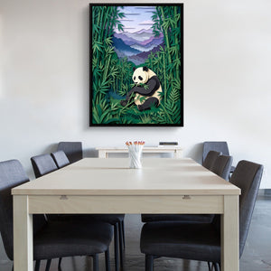 Panda Sanctuary - Luxury Wall Art
