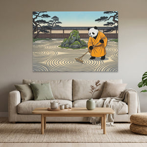 Panda Zen Rake — Panda Zen Rake Calm Vibes Land 82