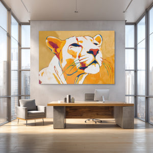 Panther Gold Abstract โ Panther Gold Abstract Baller Office 26