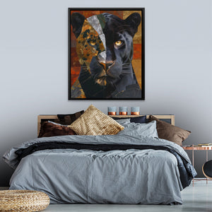 Panther Shadow Split - Luxury Wall Art