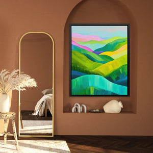 Pastel Dreams - Framed Wall Art