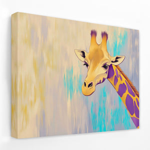 Pastel Giraffe - Luxury Wall Art