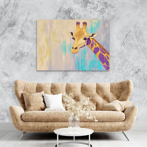 Pastel Giraffe - Luxury Wall Art