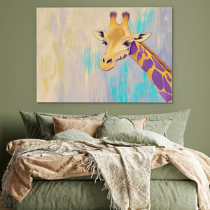 Pastel Giraffe - Luxury Wall Art