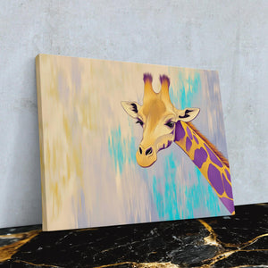 Pastel Giraffe - Luxury Wall Art