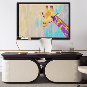 Pastel Giraffe - Luxury Wall Art