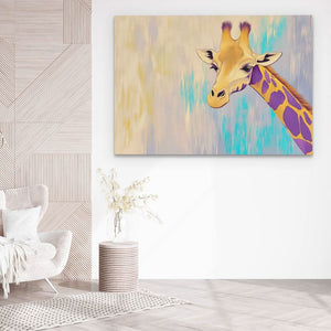 Pastel Giraffe - Luxury Wall Art