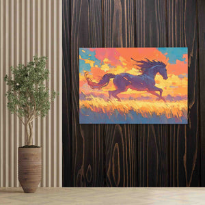 Pastel Pony - Pastel Wall Art for Living Room