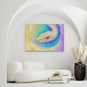 Pastel Snake - Luxury Wall Art