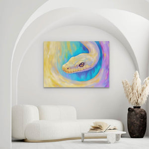 Pastel Snake - Luxury Wall Art