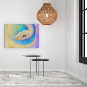 Pastel Snake - Luxury Wall Art
