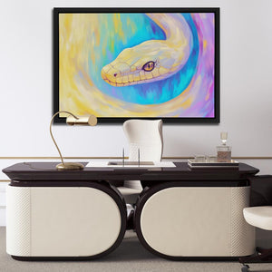 Pastel Snake - Luxury Wall Art