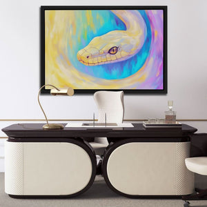 Pastel Snake - Luxury Wall Art