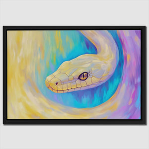 Pastel Snake - Luxury Wall Art