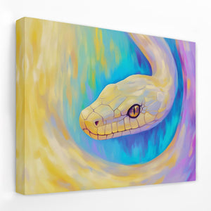Pastel Snake - Luxury Wall Art