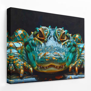 Patient Alligator - Luxury Wall Art