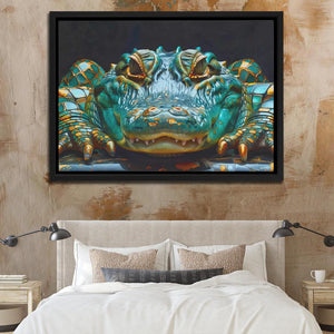 Patient Alligator - Luxury Wall Art